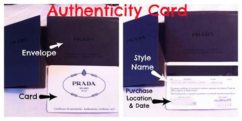 do prada bags have a serial number|Prada authenticity card.